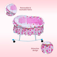 Mee Mee - Baby Cradle with Removable and Washable Fabric