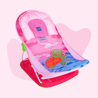 Mee Mee - Anti-Skid Baby Bather with Reclining Seat, Tortoise Design