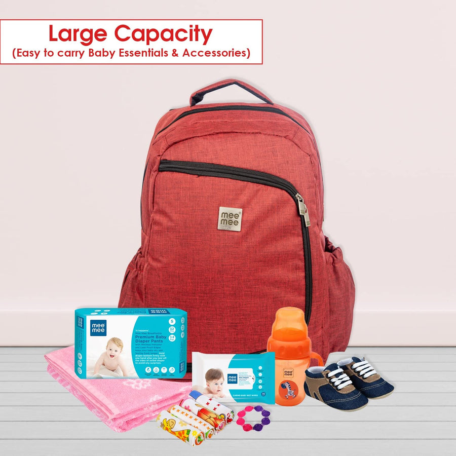 Mee Mee - Large Capacity Baby Diaper Backpack