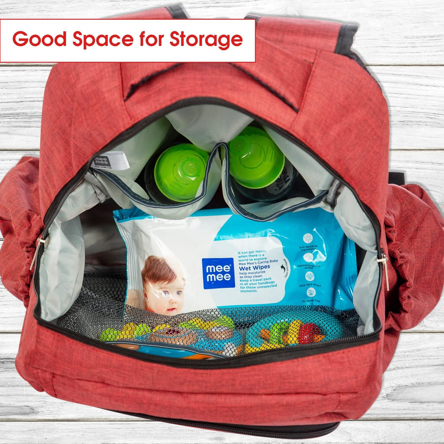Mee Mee - Good Storage Space Diaper Backpack
