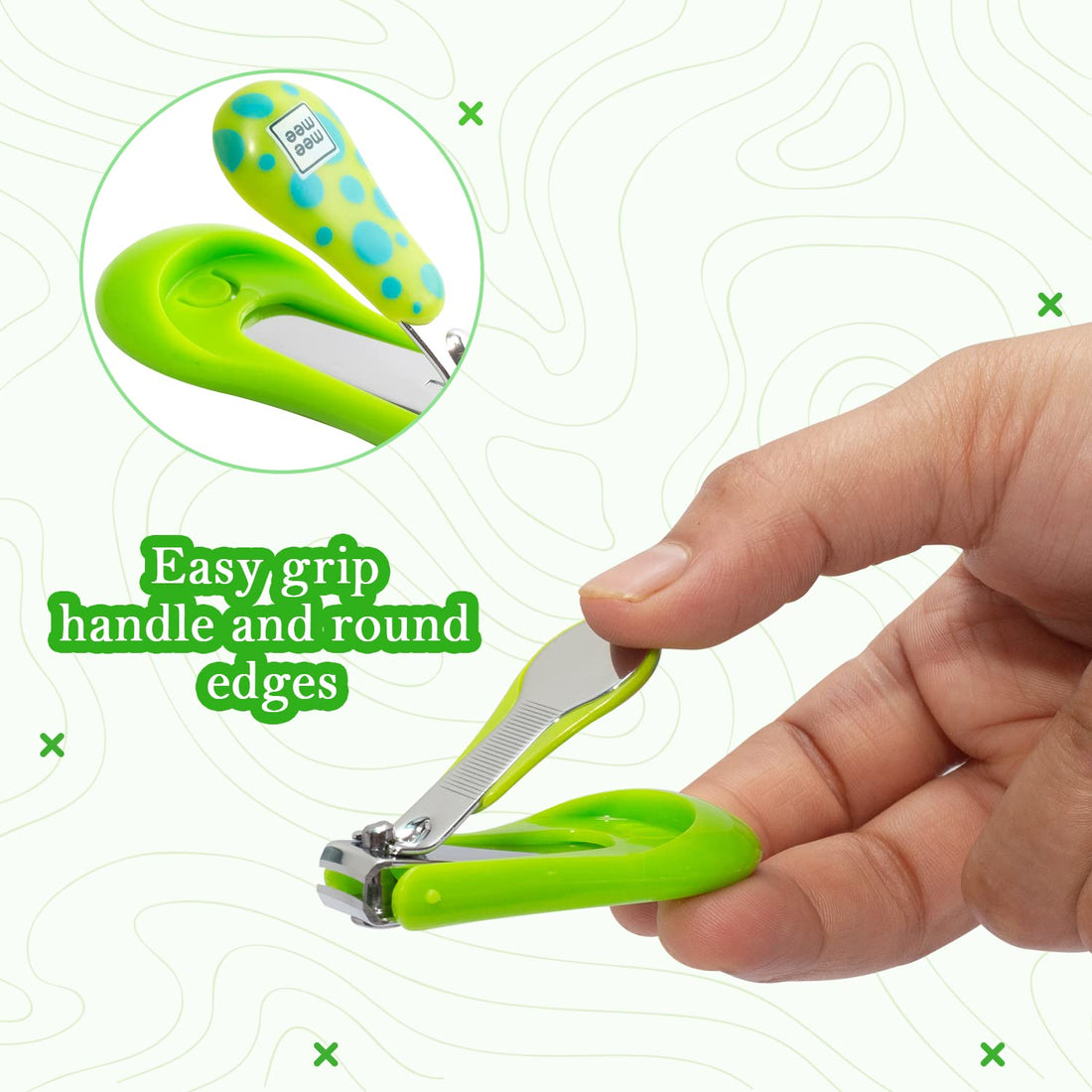 Mee Mee - Nail Cutter with Easy Grip Handle