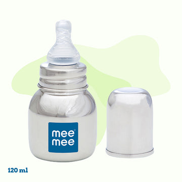 Mee Mee - Milk-Safe Steel Feeding Bottle
