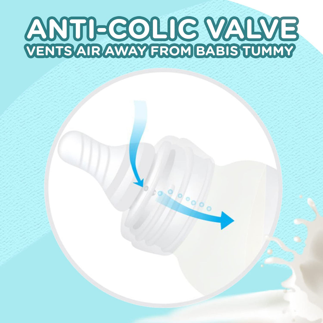 Mee Mee - Feeding Bottle with Anti-Colic Valve