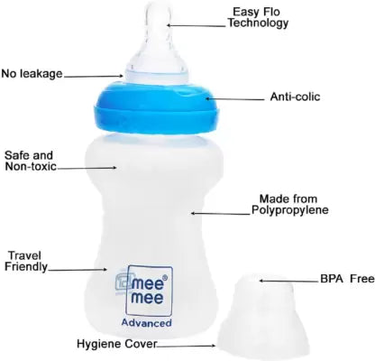 Mee Mee - Feeding Bottle with Anti-Colic Teat