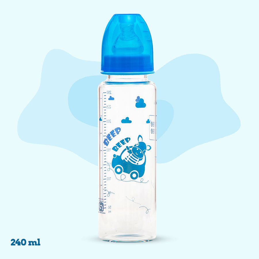 Mee Mee - Milk-Safe™ Premium Glass Feeding Bottle