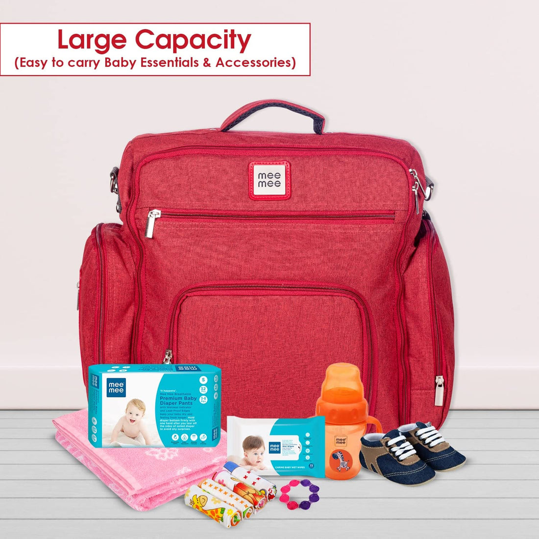 Mee Mee - Large Capacity Diaper Backpack