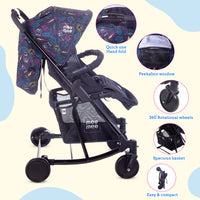 Mee Mee - Baby Pram Stroller with Peekaboo Window