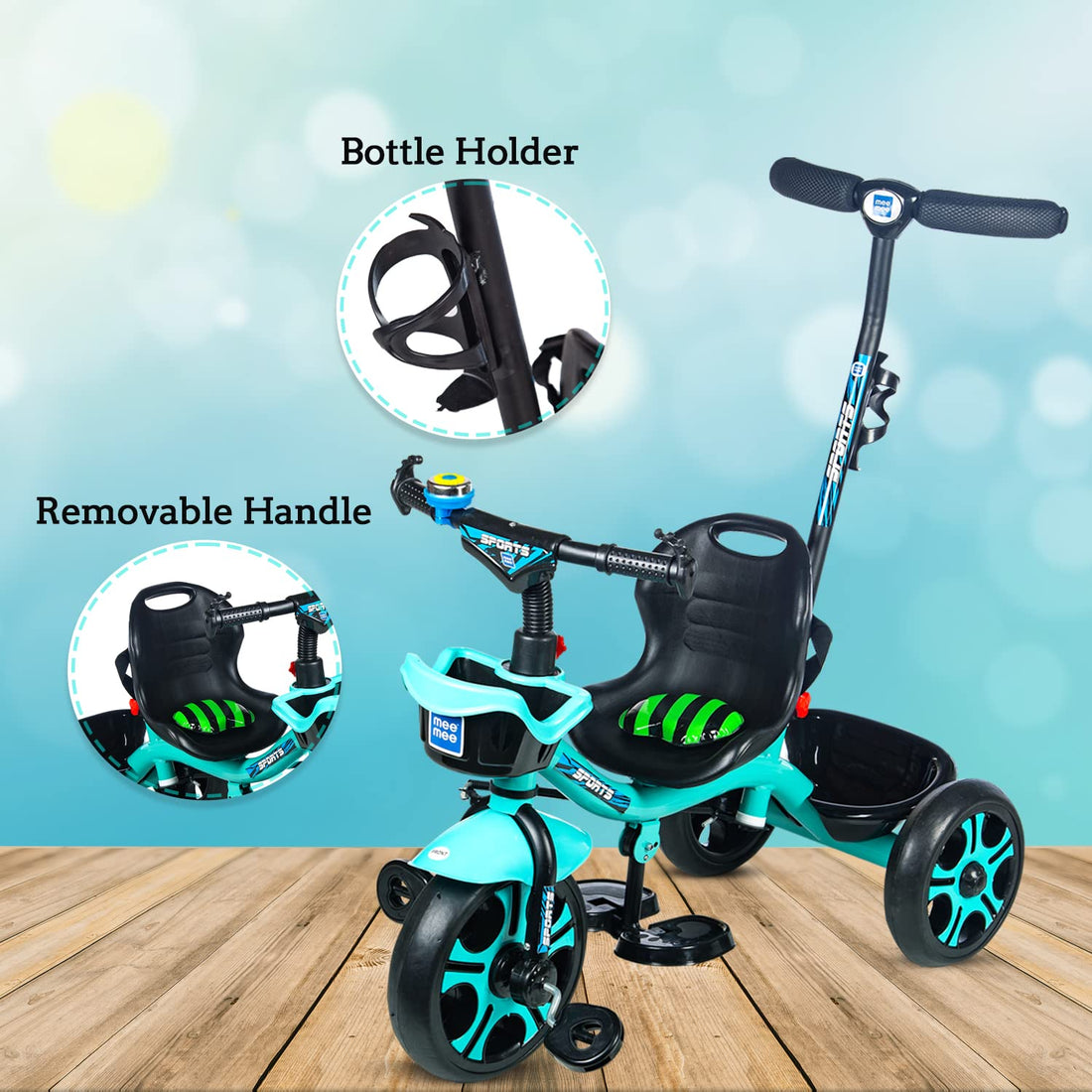 Mee Mee - Premium Baby Tricycle with Bottle Holder