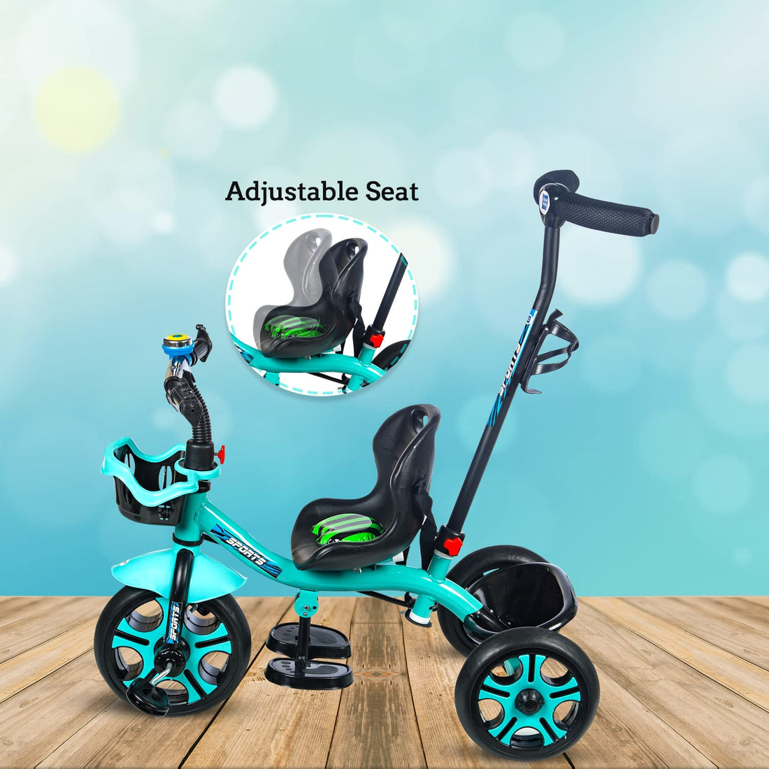 Mee Mee - Baby Tricycle with Adjustable Seat
