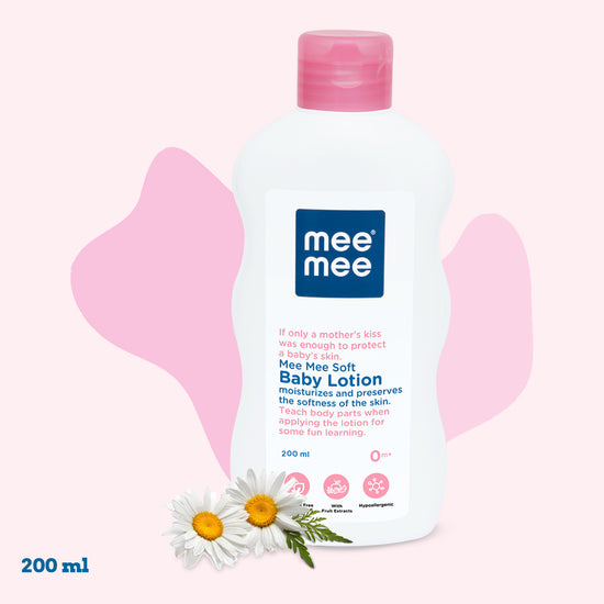 Mee Mee Soft Moisturizing Baby Lotion with Fruit Extracts, 200ml