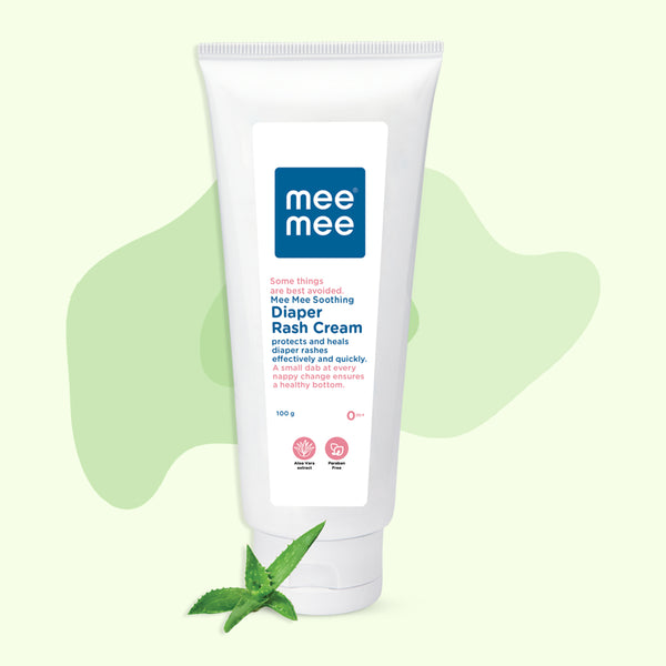 Baby Diaper Nappy Rash Cream Aloe Vera Extracts Mee Mee