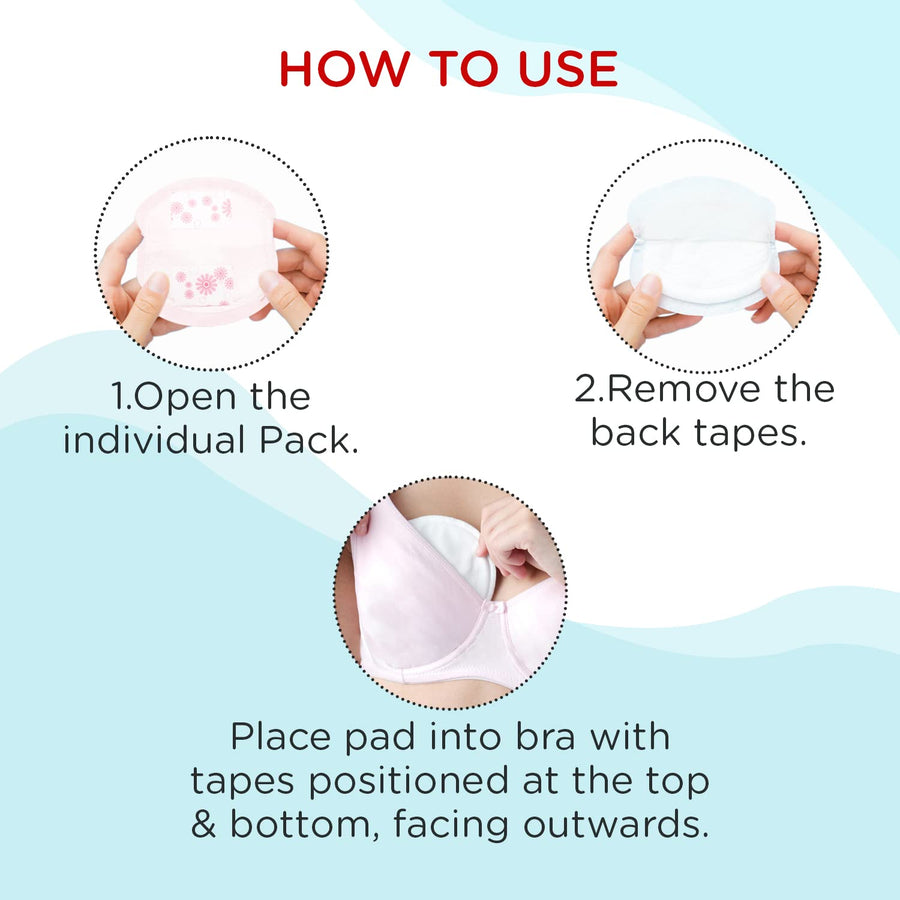 Mee Mee - Ultra Thin Super Absorbent Disposable Maternity Nursing Breast Pads | 96 Pcs