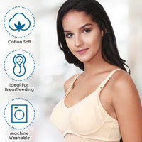 Mee Mee - Maternity Nursing Feeding Bra with Extra-Soft Elastic