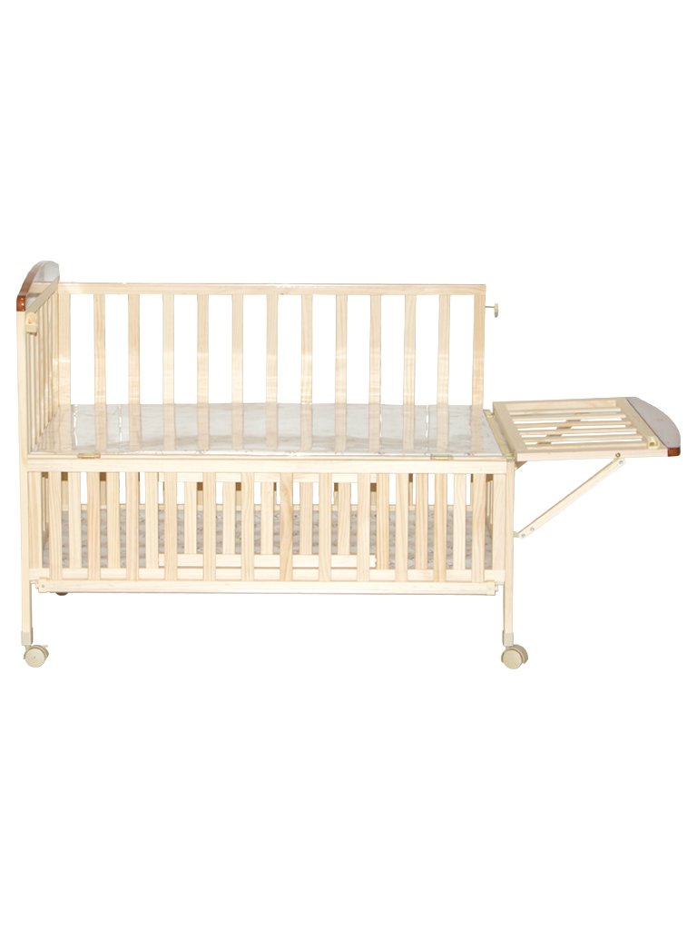 Mee Mee - Adjustable Height Baby Crib Bed