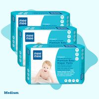 Mee Mee - Medium Size with 56 Pcs Baby Diaper Pants