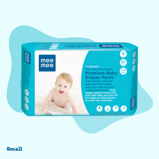 Mee Mee Breathable Premium Baby Diaper Pants