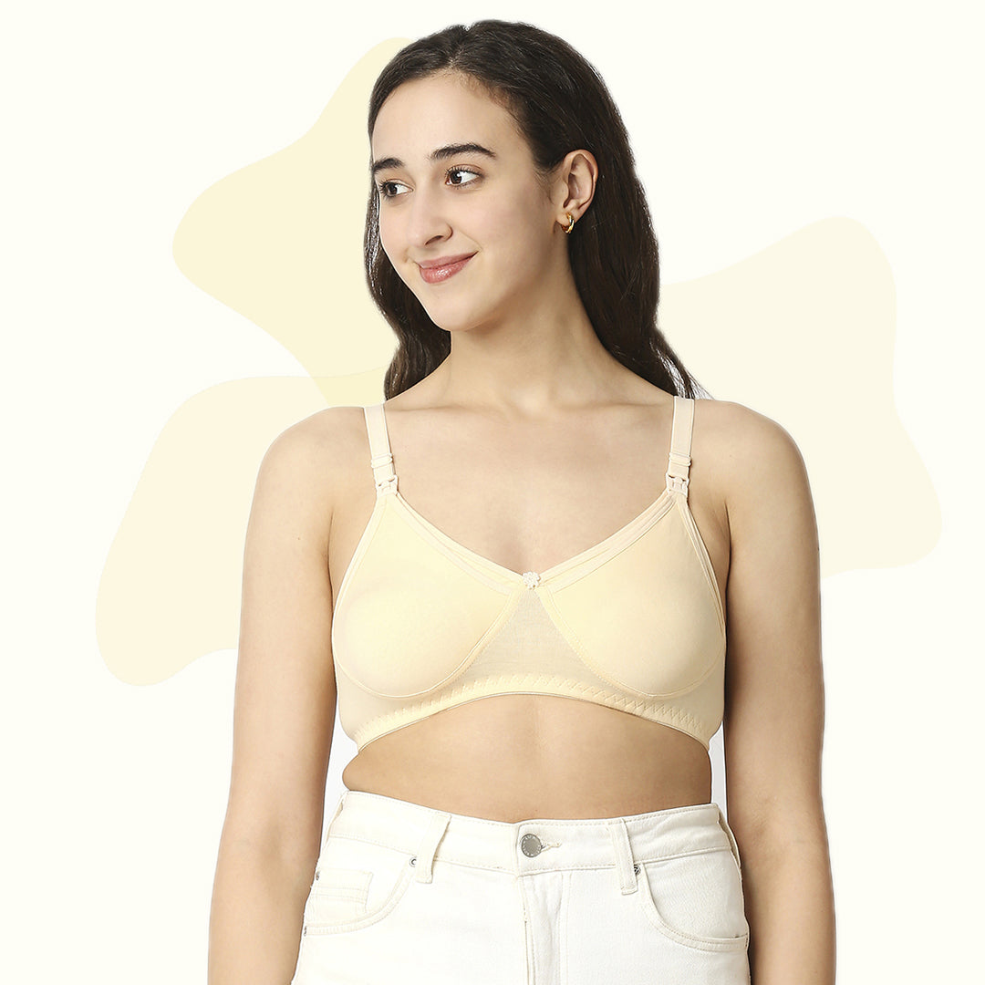 Mee Mee - 100% Cotton No padded Feeding Bra