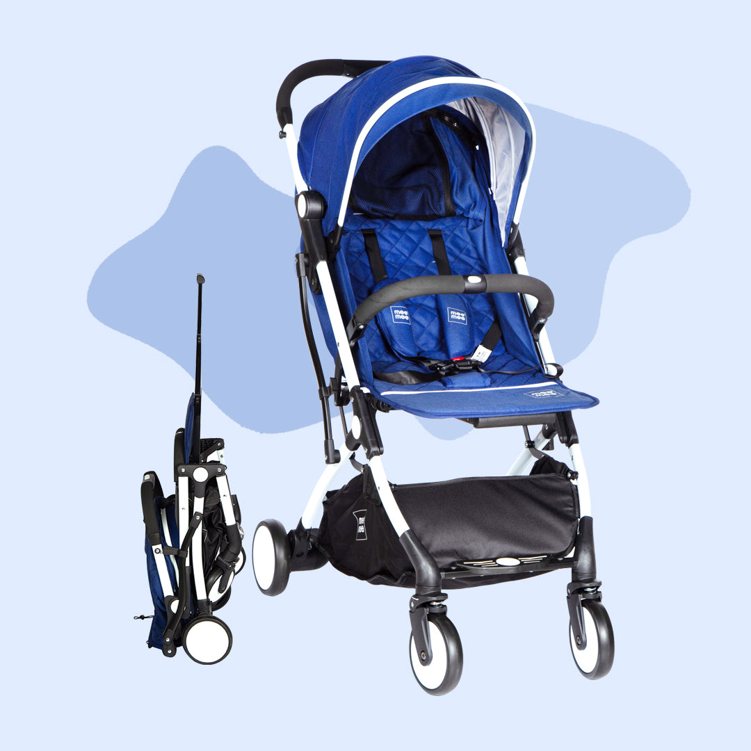 Mee Mee - Baby Stroller Pram with Compact Tri-Folding Trolley